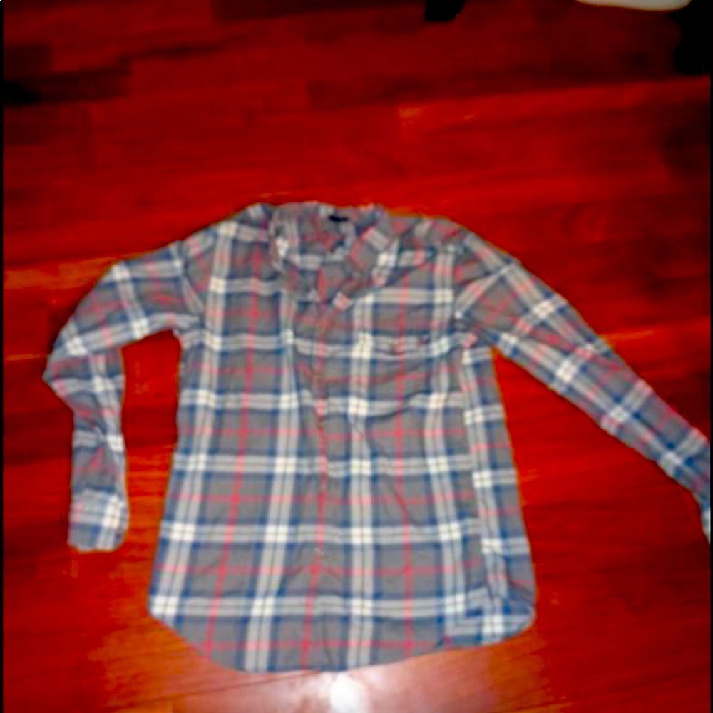 J Crew men’s plaid shirt